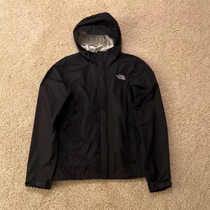 Men’s The North Face Performance Rain Jacket Black Small